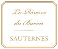RESERVE DU BARON SAUTERNES ETQdim.100x85mm